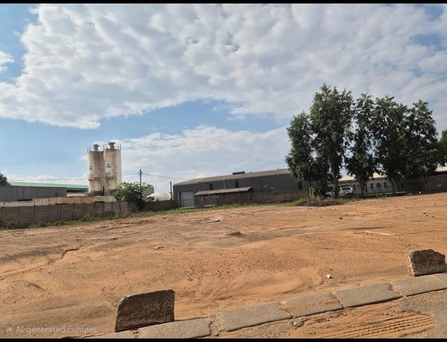 1,494M² VACANT LAND FOR SALE IN SASOLBURG INDUSTRIAL ZONE 2